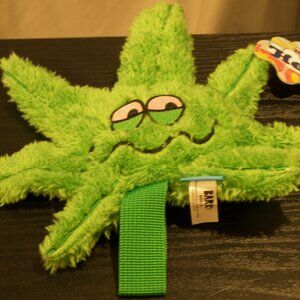 Bark Vibrant Green Herb Plush Dog Toy